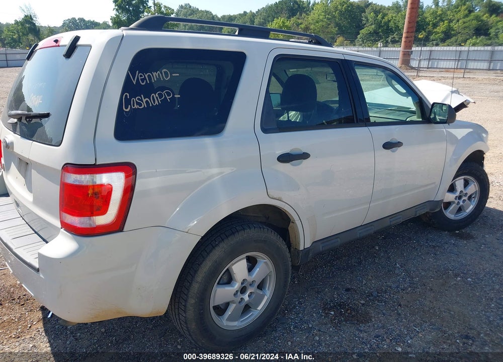 2011 FORD ESCAPE XLT VIN: 1FMCU0D78BKB95468