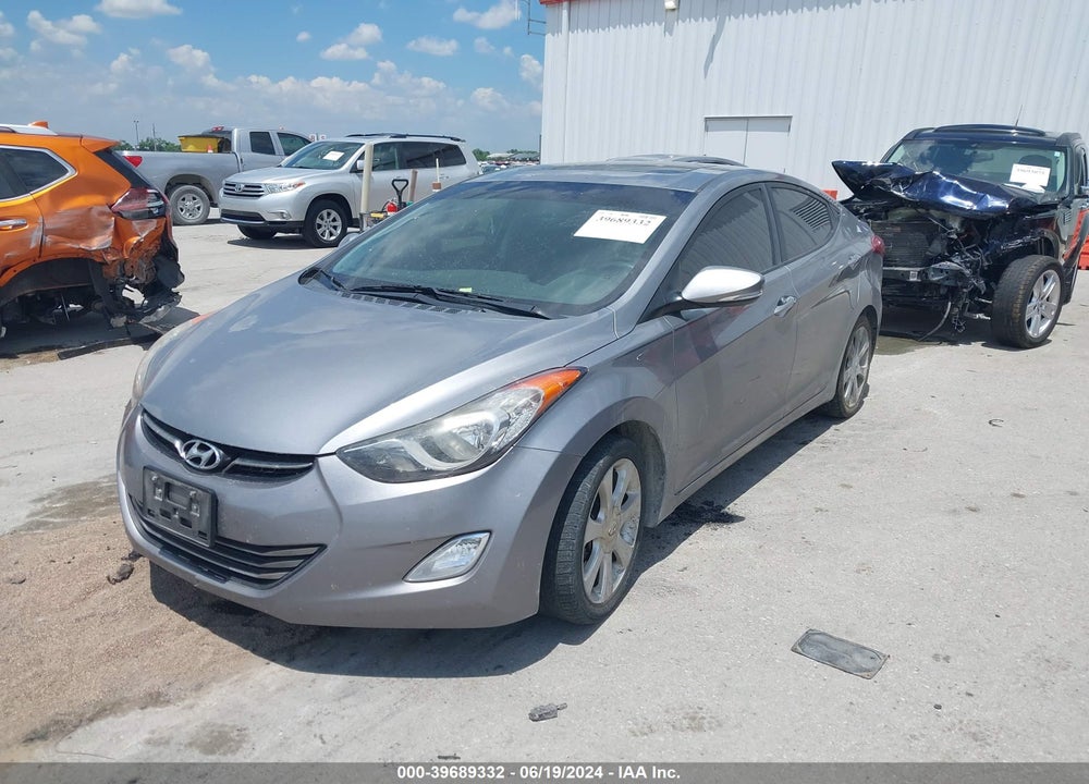 2013 HYUNDAI ELANTRA LIMITED VIN: KMHDH4AE9DU768758