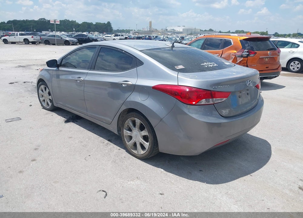 2013 HYUNDAI ELANTRA LIMITED VIN: KMHDH4AE9DU768758
