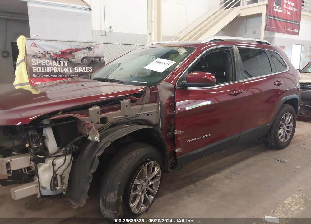 2021 JEEP CHEROKEE LATITUDE PLUS 4X4 VIN: 1C4PJMLB2MD161089