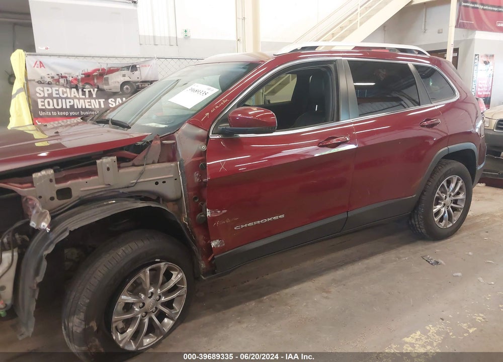 2021 JEEP CHEROKEE LATITUDE PLUS 4X4 VIN: 1C4PJMLB2MD161089