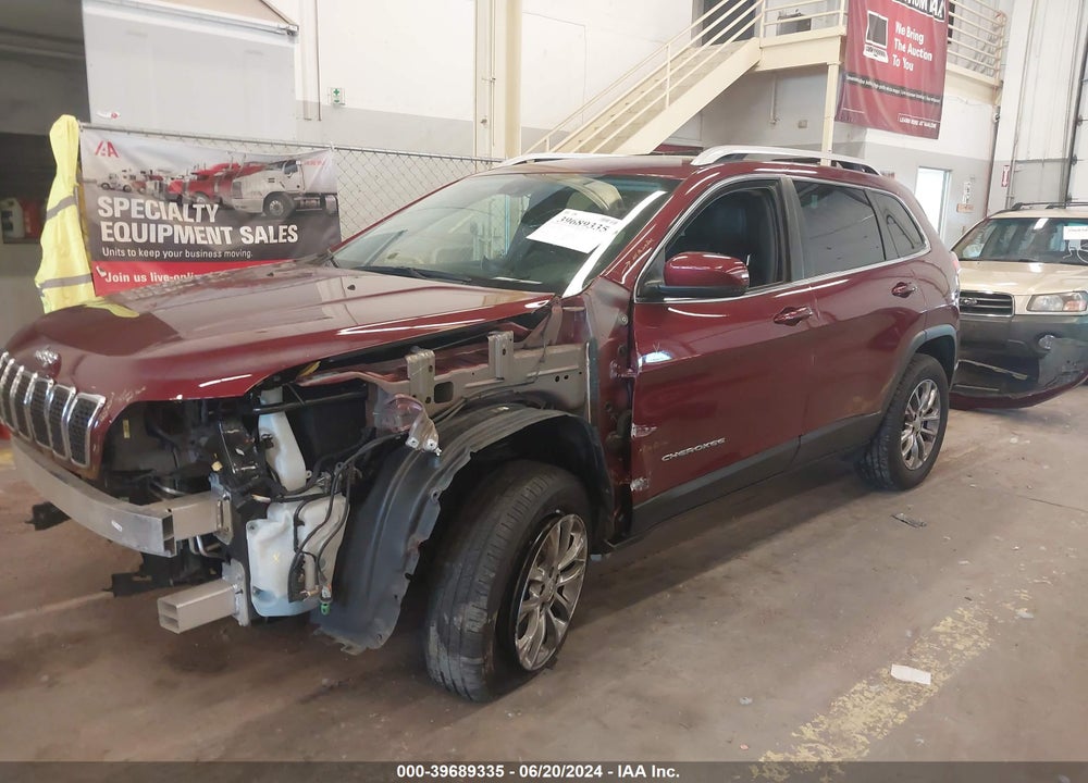 2021 JEEP CHEROKEE LATITUDE PLUS 4X4 VIN: 1C4PJMLB2MD161089
