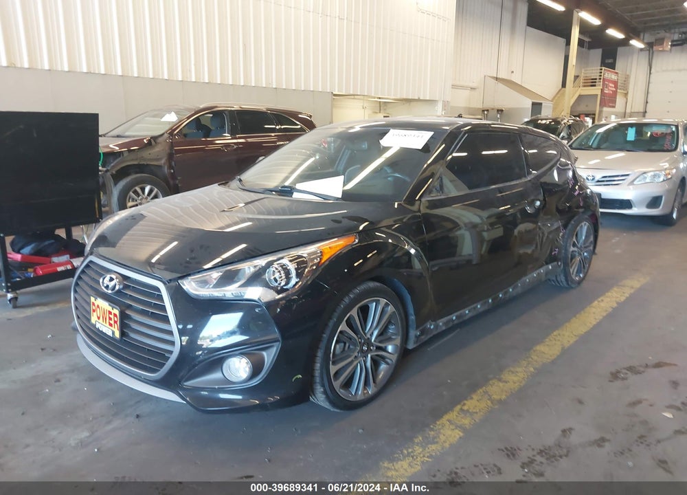 2017 HYUNDAI VELOSTER TURBO VIN: KMHTC6AE6HU312843