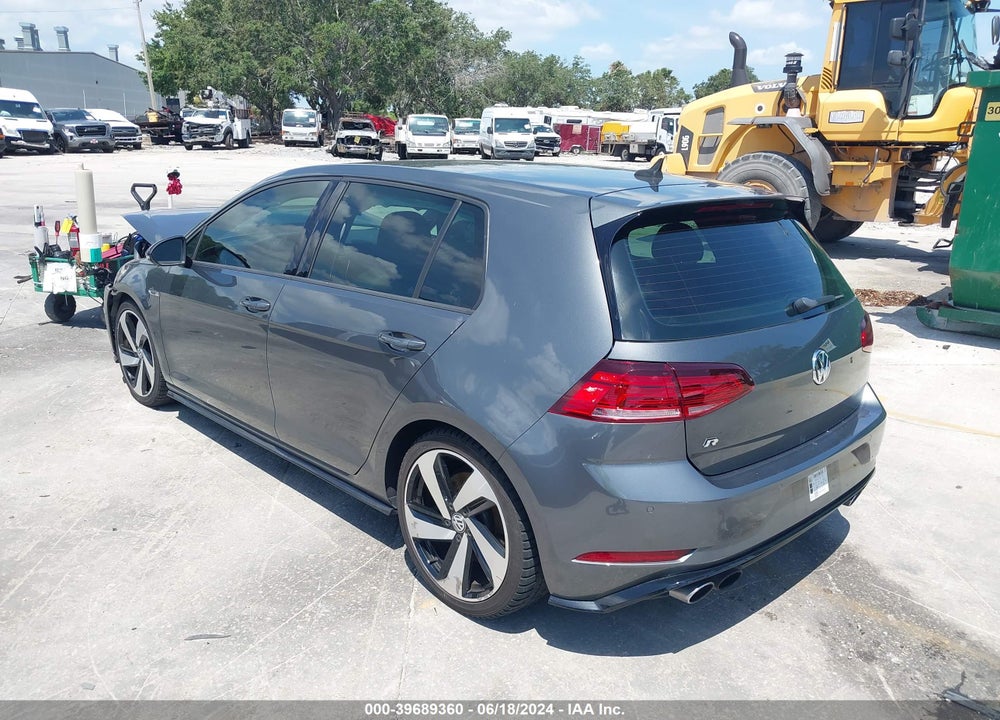2018 VOLKSWAGEN GOLF R 2.0T W/DCC NAVIGATION VIN: WVWWF7AU4JW185753