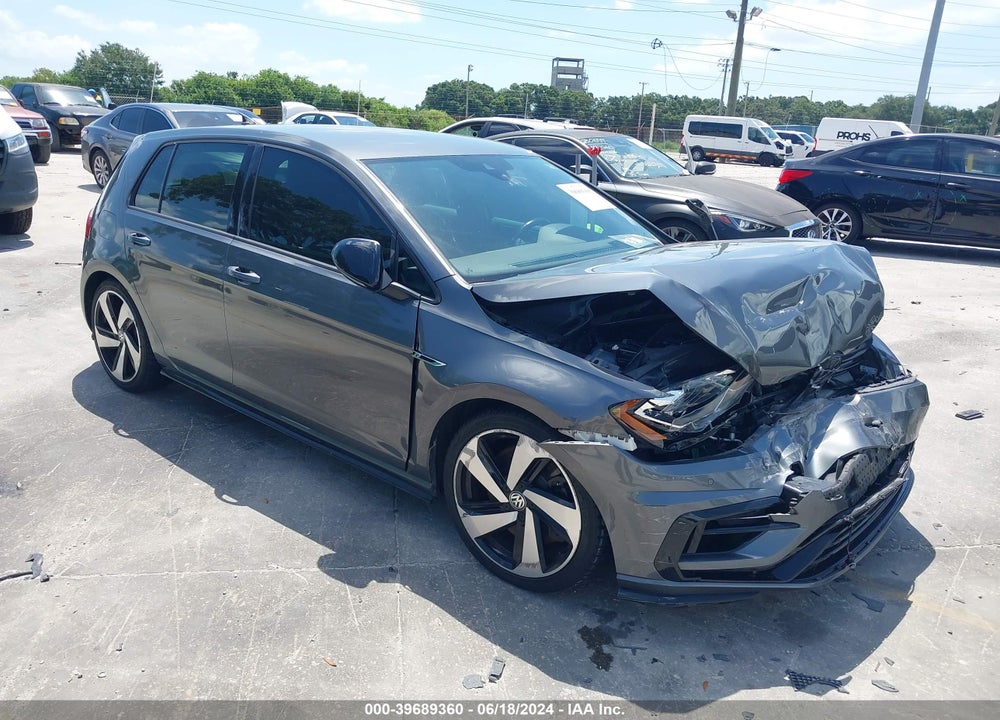 2018 VOLKSWAGEN GOLF R 2.0T W/DCC NAVIGATION VIN: WVWWF7AU4JW185753