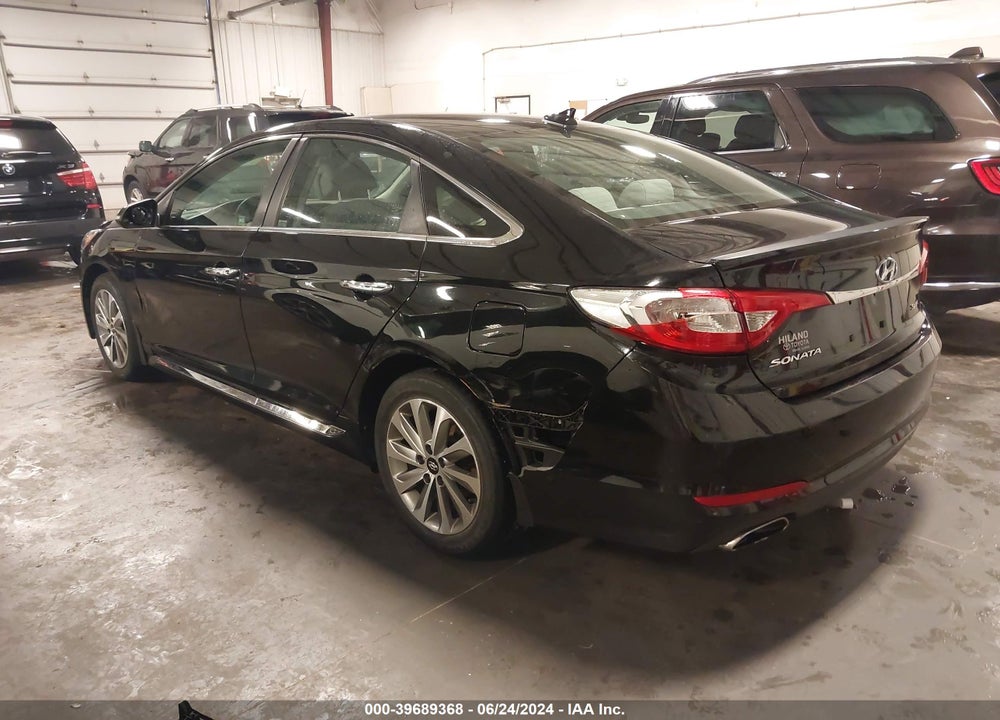2016 HYUNDAI SONATA SPORT VIN: 5NPE34AF9GH308935