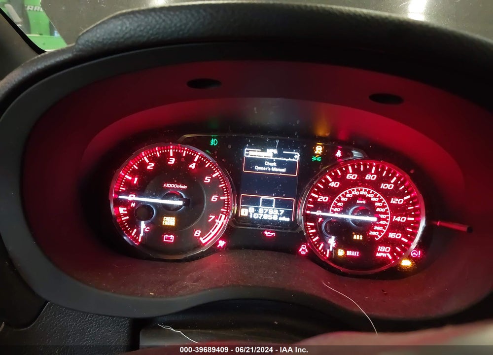 2017 SUBARU WRX VIN: JF1VA1B6XH9827284