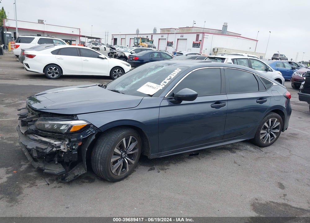2023 HONDA CIVIC EX-L /EX-L W/O BSI VIN: 19XFL1H7XPE016569