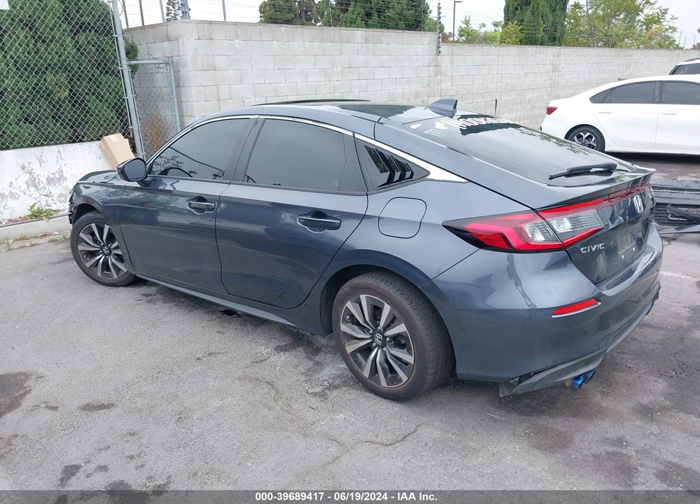 2023 HONDA CIVIC EX-L /EX-L W/O BSI VIN: 19XFL1H7XPE016569