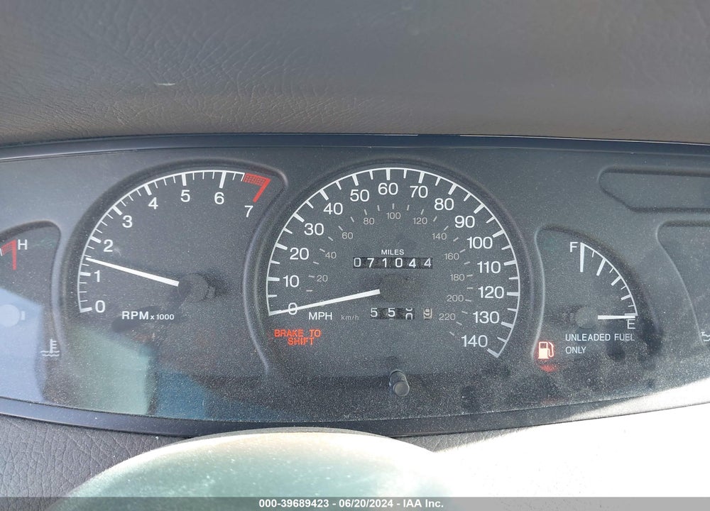 1998 CADILLAC CATERA STANDARD VIN: W06VR52R9WR006518