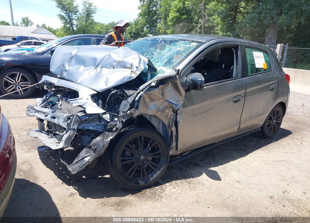 2019 MITSUBISHI MIRAGE LE VIN: ML32A5HJ0KH012818