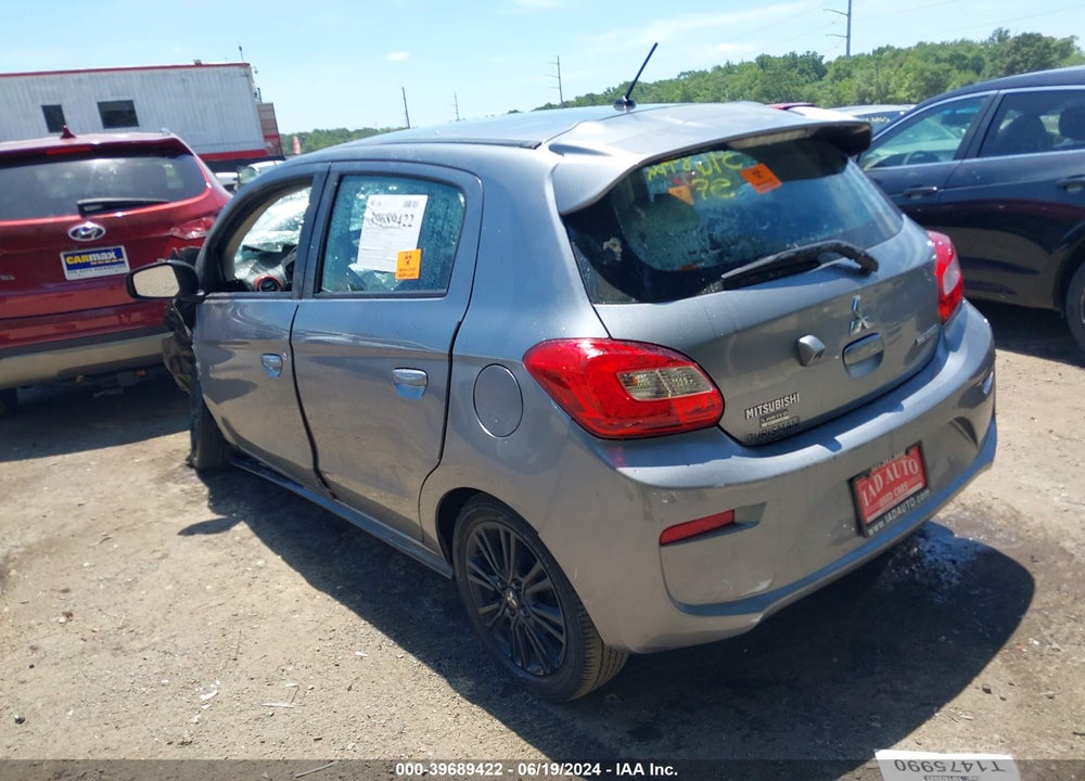 2019 MITSUBISHI MIRAGE LE VIN: ML32A5HJ0KH012818