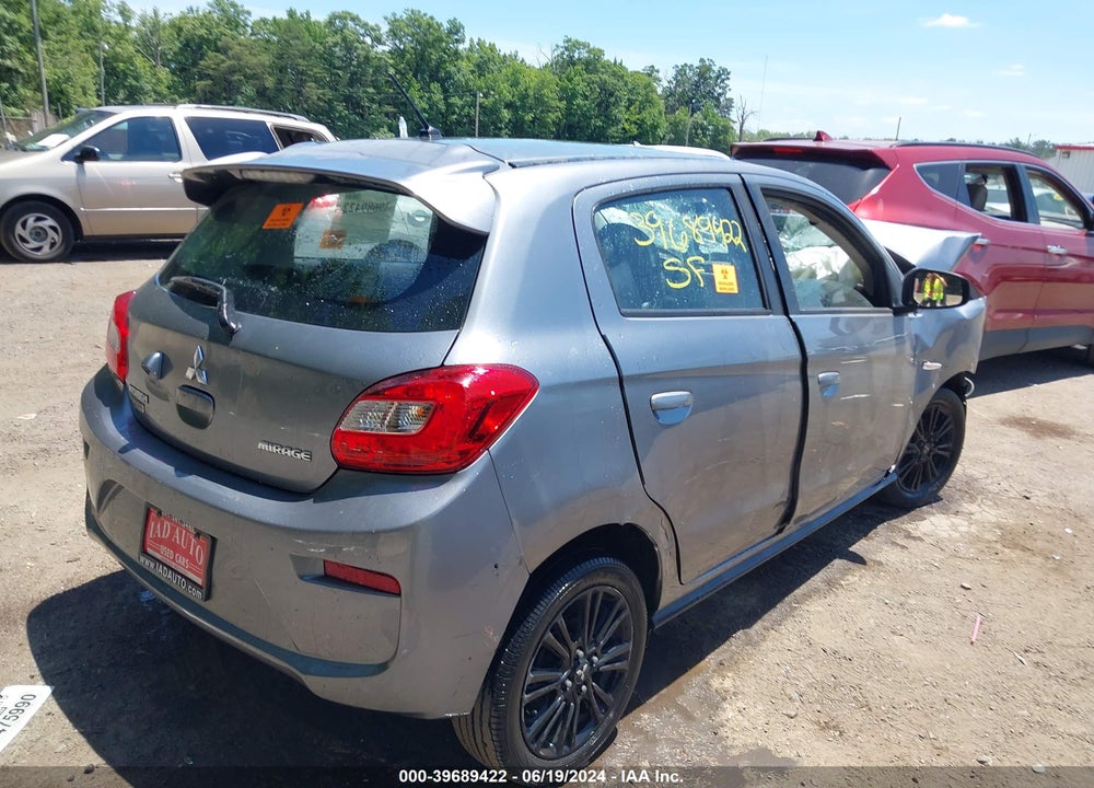 2019 MITSUBISHI MIRAGE LE VIN: ML32A5HJ0KH012818