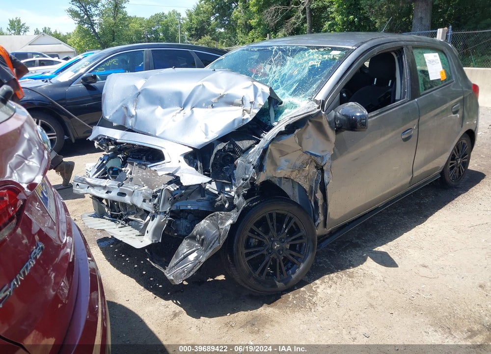 2019 MITSUBISHI MIRAGE LE VIN: ML32A5HJ0KH012818
