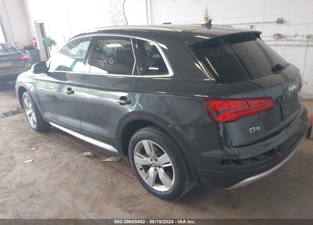2019 AUDI Q5 45 PREMIUM VIN: WA1BNAFY3K2105677