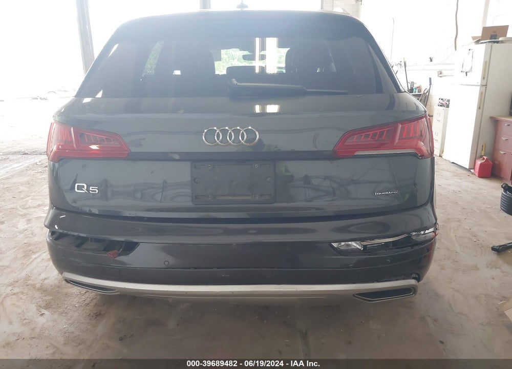 2019 AUDI Q5 45 PREMIUM VIN: WA1BNAFY3K2105677