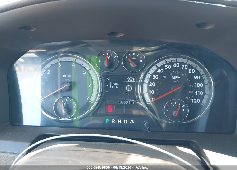 2012 RAM 1500 LAIE VIN: 1C6RD7NT9CS110827