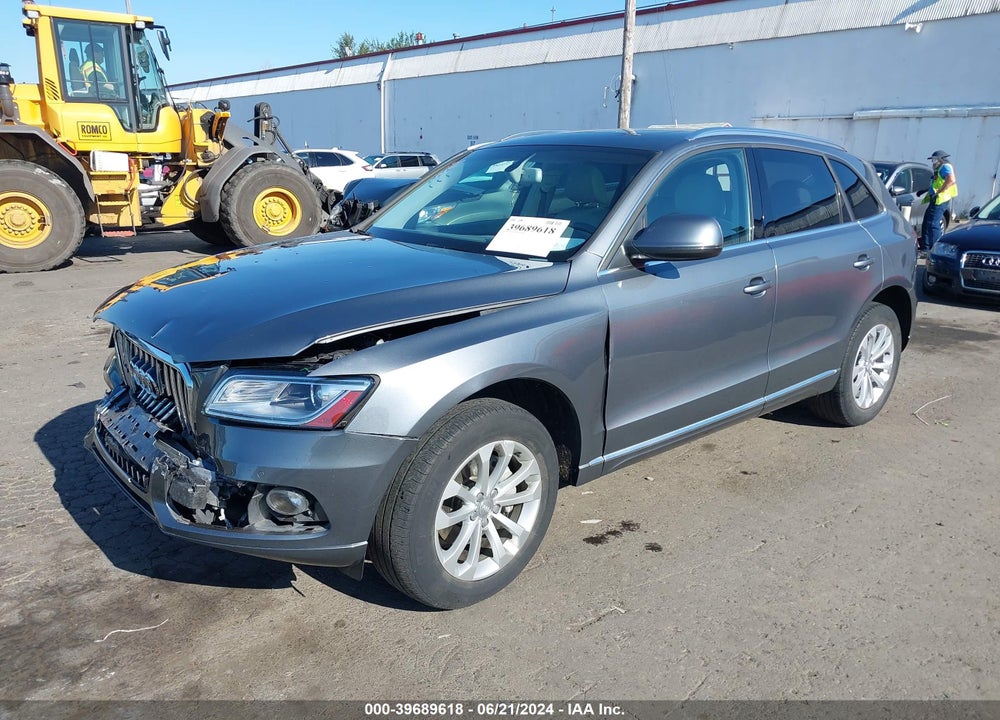 2013 AUDI Q5 2.0T PREMIUM VIN: WA1LFAFP0DA043849
