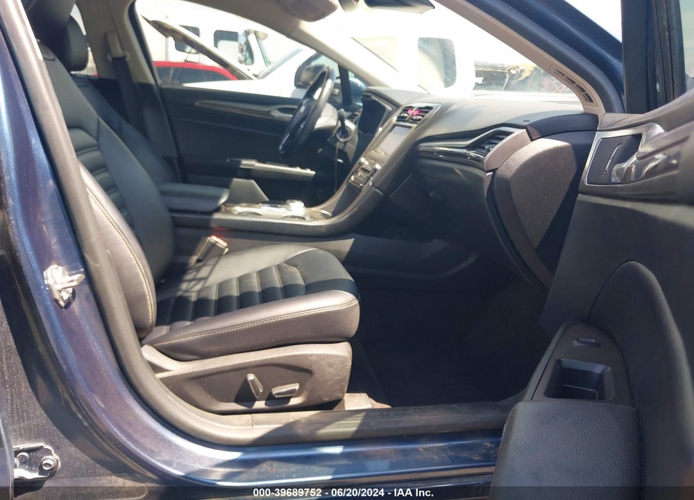 2019 FORD FUSION HYBRID SEL VIN: 3FA6P0MU4KR185553