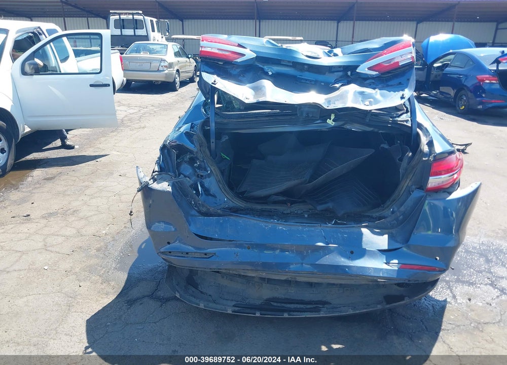 2019 FORD FUSION HYBRID SEL VIN: 3FA6P0MU4KR185553