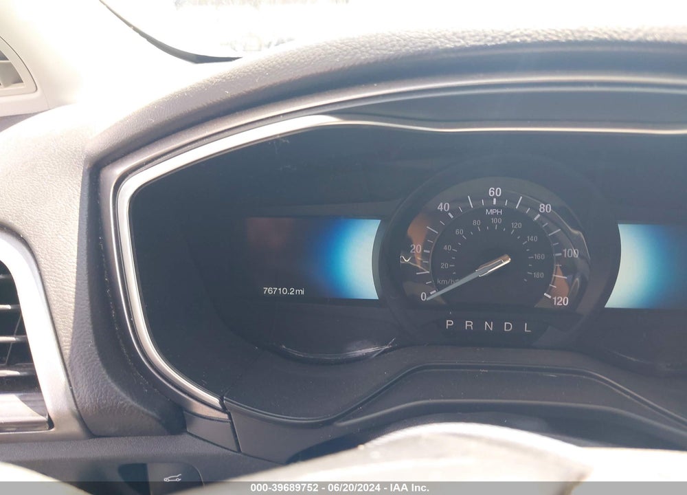 2019 FORD FUSION HYBRID SEL VIN: 3FA6P0MU4KR185553