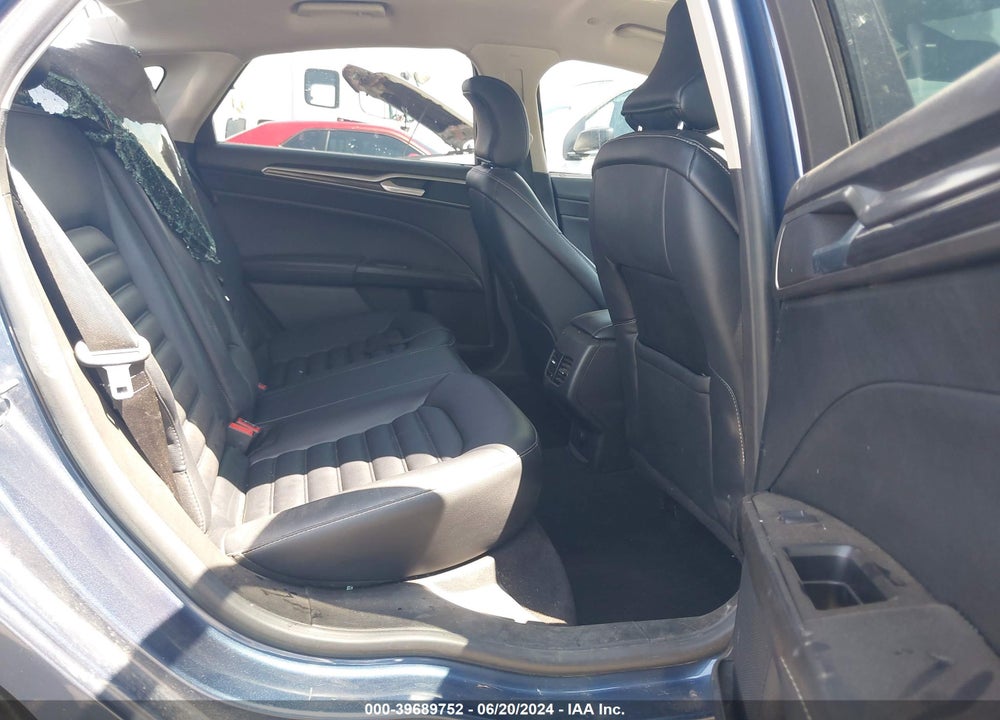 2019 FORD FUSION HYBRID SEL VIN: 3FA6P0MU4KR185553