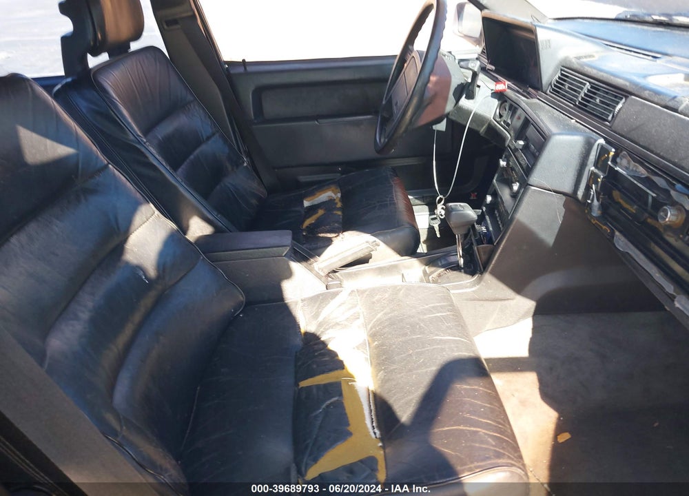 1987 VOLVO 760 GLE VIN: YV1GX875XH1009850