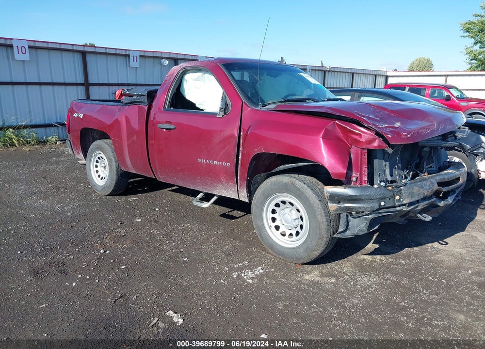2013 CHEVROLET SILVERADO 1500 WORK TRUCK VIN: 1GCNKPE04DZ168677