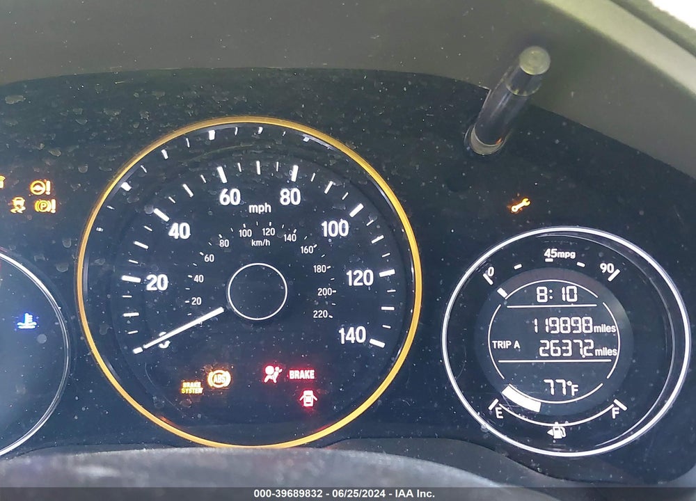 2018 HONDA HR-V EX VIN: 3CZRU5H50JG704022