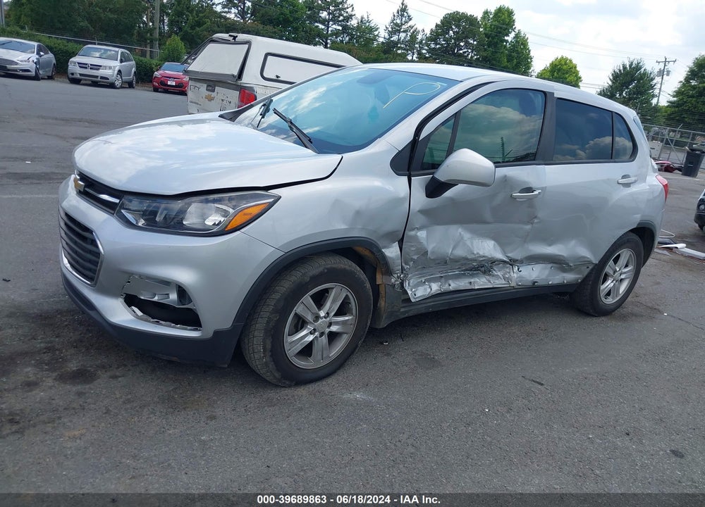 2019 CHEVROLET TRAX VIN: 3GNCJKSB4KL338969