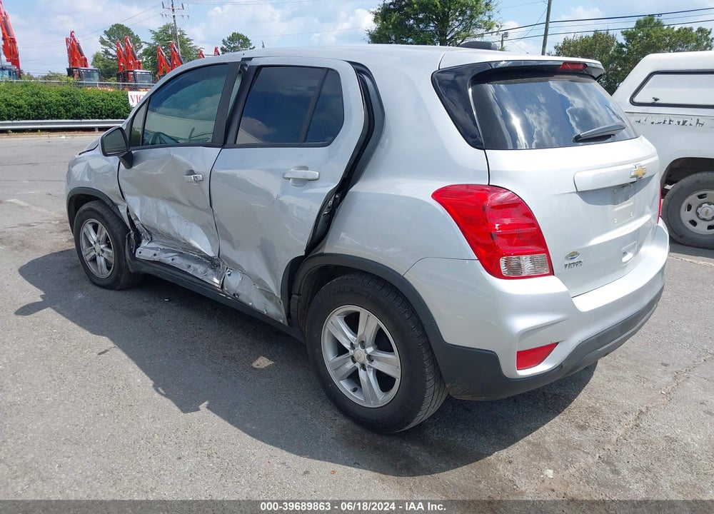 2019 CHEVROLET TRAX VIN: 3GNCJKSB4KL338969