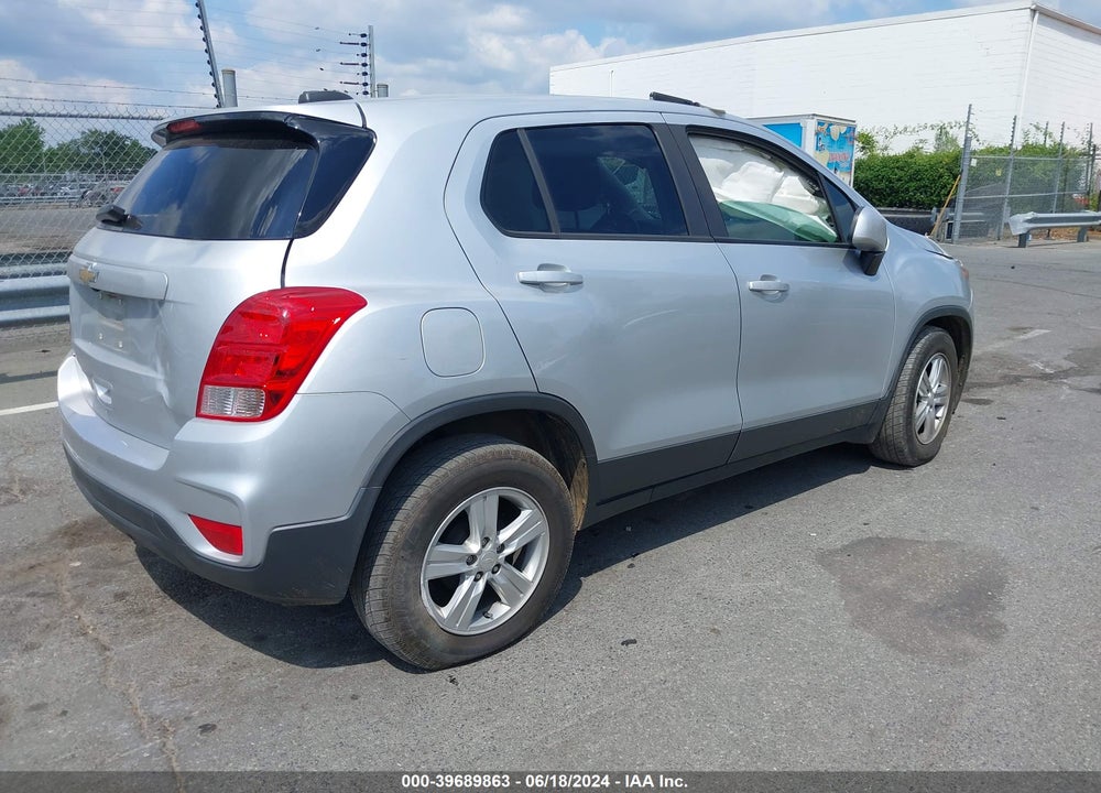2019 CHEVROLET TRAX VIN: 3GNCJKSB4KL338969