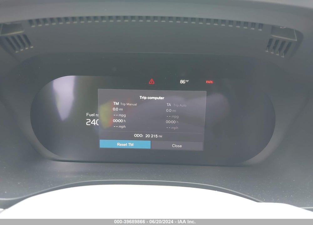 2023 VOLVO XC60 B5 ULTIMATE DARK THEME VIN: YV4L12RX3P1289494