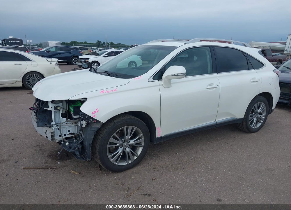2014 LEXUS RX 350 VIN: JTJBK1BA0E2039291