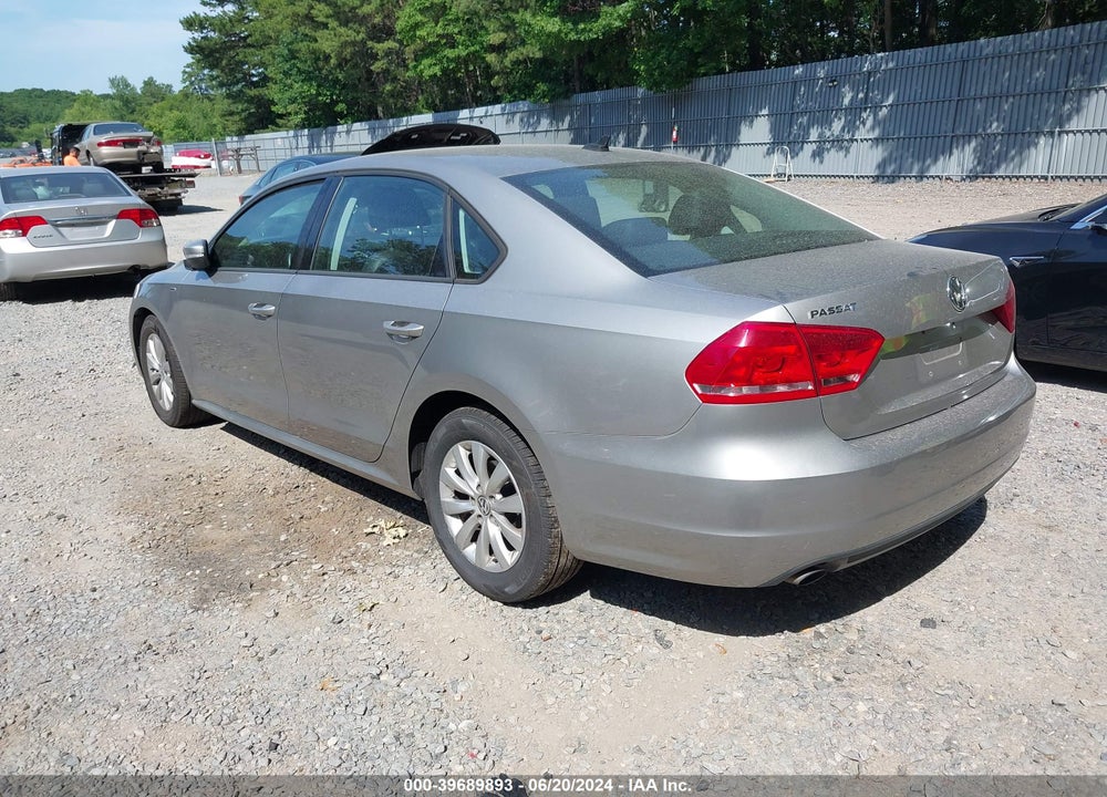 2014 VOLKSWAGEN PASSAT 1.8T WOLFSBURG EDITION VIN: 1VWAT7A36EC097303