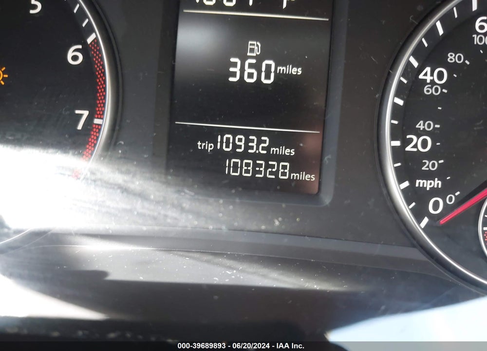 2014 VOLKSWAGEN PASSAT 1.8T WOLFSBURG EDITION VIN: 1VWAT7A36EC097303