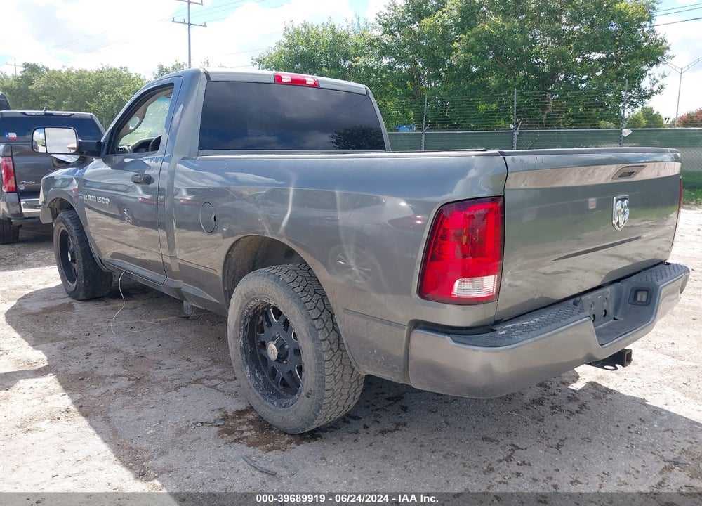 2011 RAM 1500 ST VIN: 3D7JB1ET5BG611380