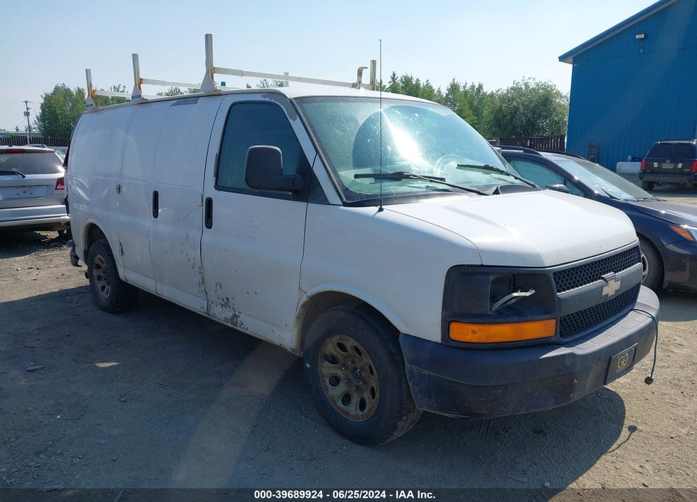 2009 CHEVROLET EXPRESS 1500 WORK VAN VIN: 1GCFH154991151575