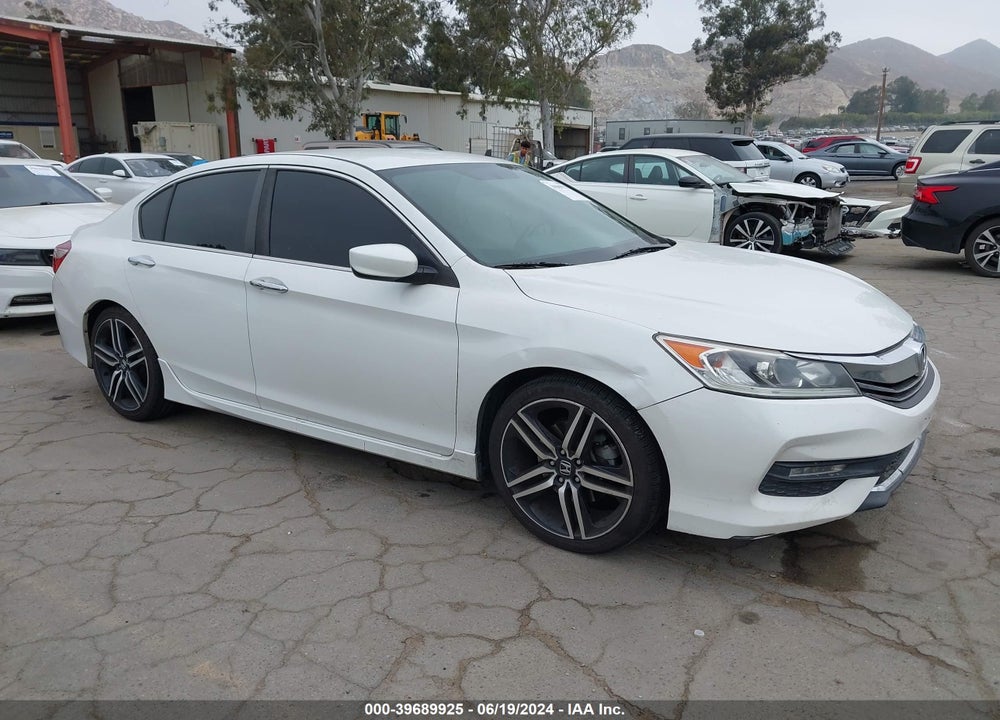 2017 HONDA ACCORD SPORT SE VIN: 1HGCR2F10HA006855