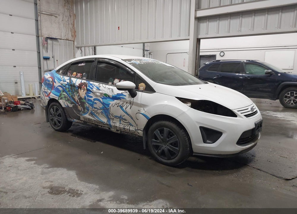 2012 FORD FIESTA S VIN: 3FADP4AJ4CM128843