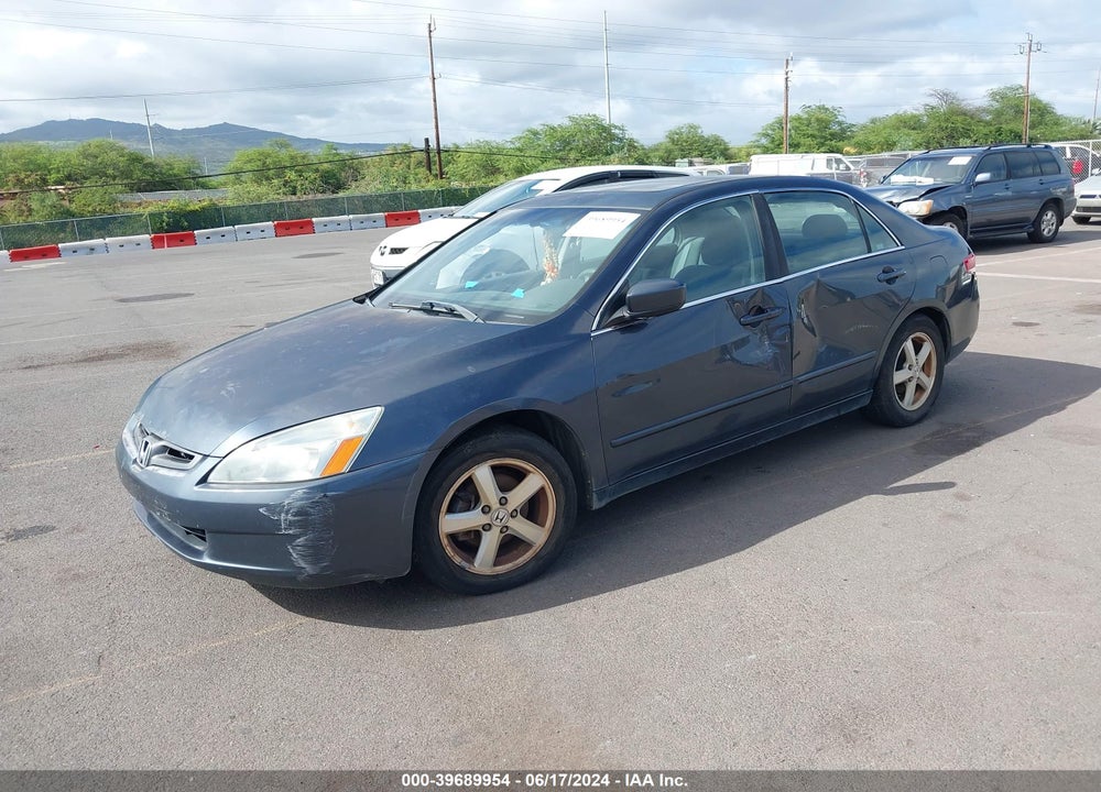 2003 HONDA ACCORD 2.4 EX VIN: 1HGCM56653A034557