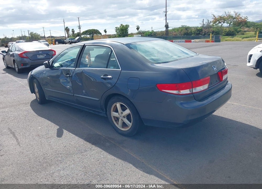2003 HONDA ACCORD 2.4 EX VIN: 1HGCM56653A034557