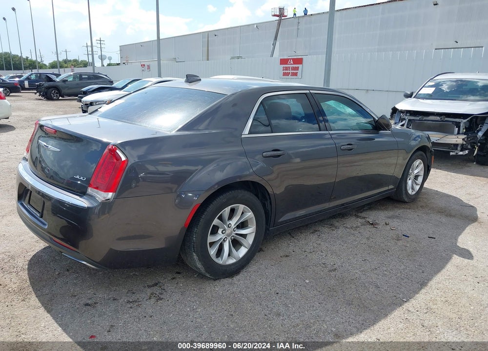 2015 CHRYSLER 300 LIMITED VIN: 2C3CCAAG5FH931835
