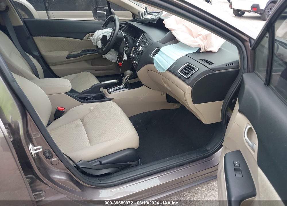2015 HONDA CIVIC LX VIN: 19XFB2F50FE072884