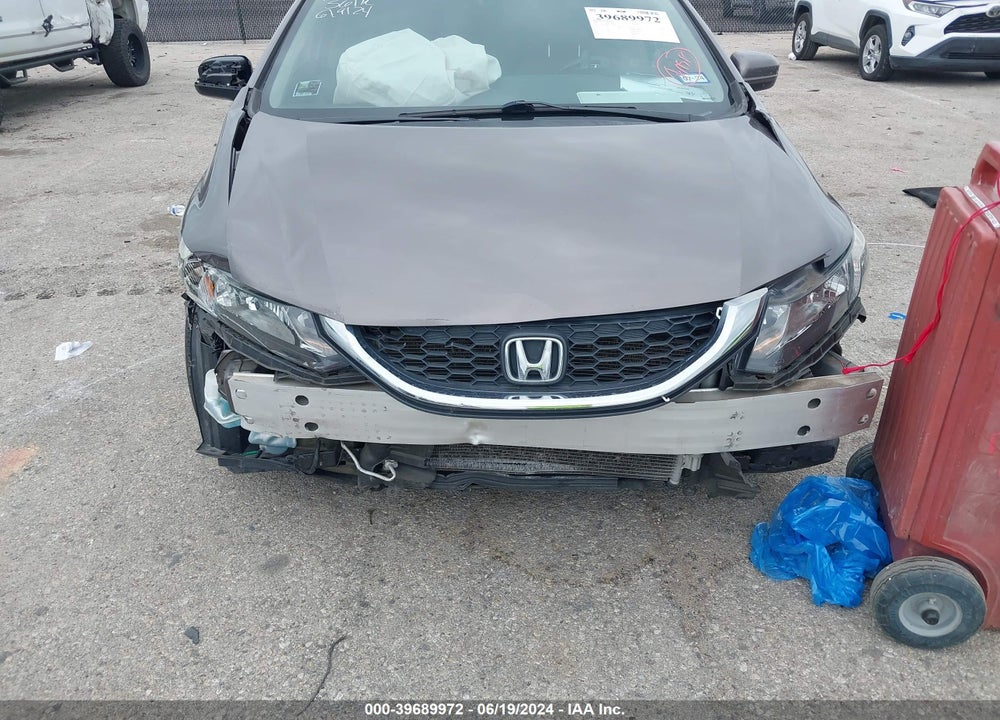 2015 HONDA CIVIC LX VIN: 19XFB2F50FE072884