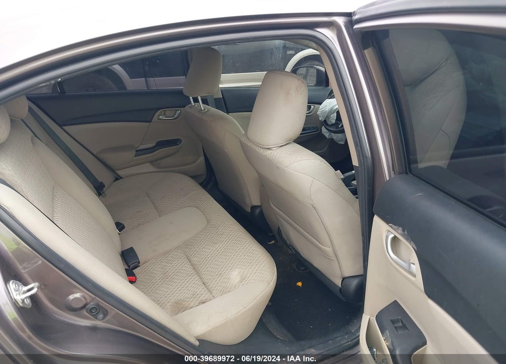 2015 HONDA CIVIC LX VIN: 19XFB2F50FE072884