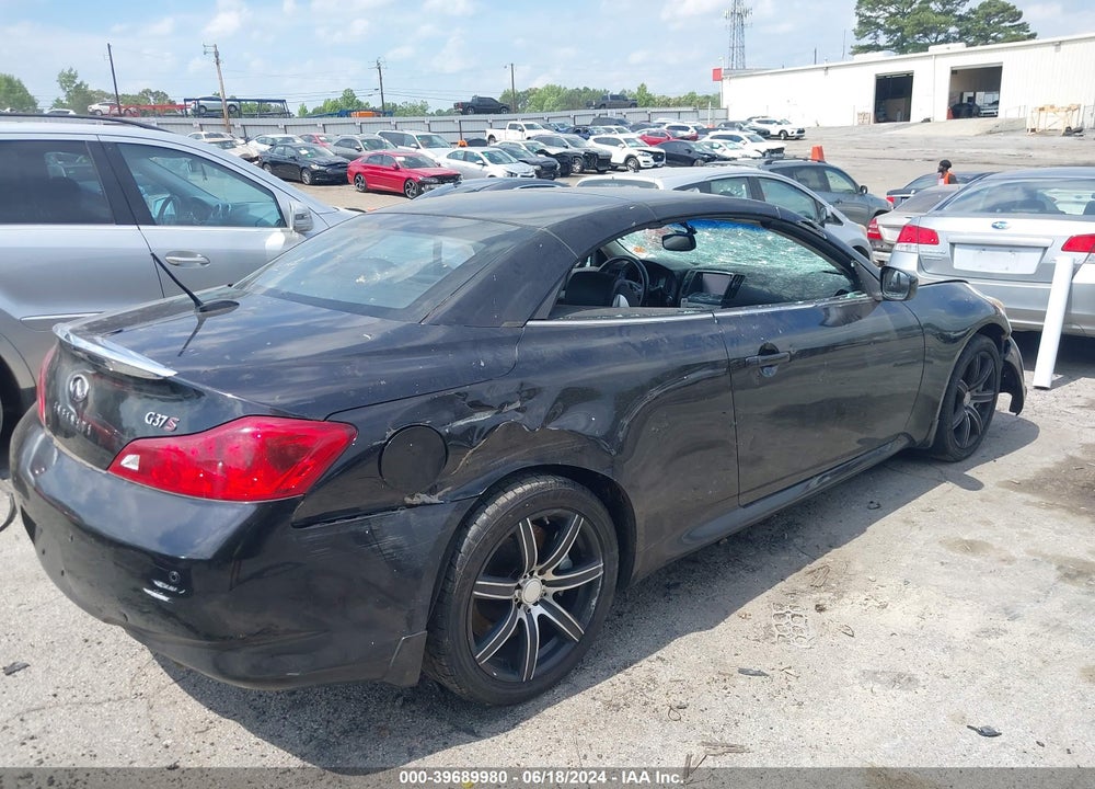 2011 INFINITI G37 VIN: JN1CV6FE8BM954207