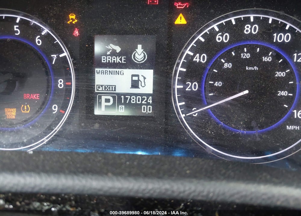 2011 INFINITI G37 VIN: JN1CV6FE8BM954207
