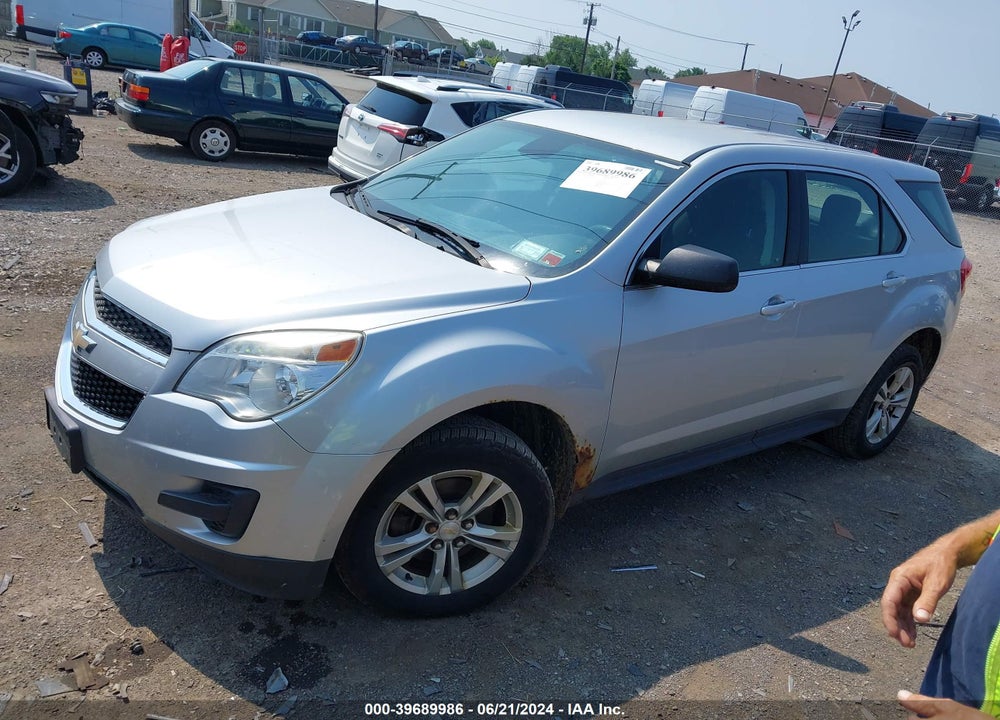 2013 CHEVROLET EQUINOX LS VIN: 2GNFLCEK8D6135633