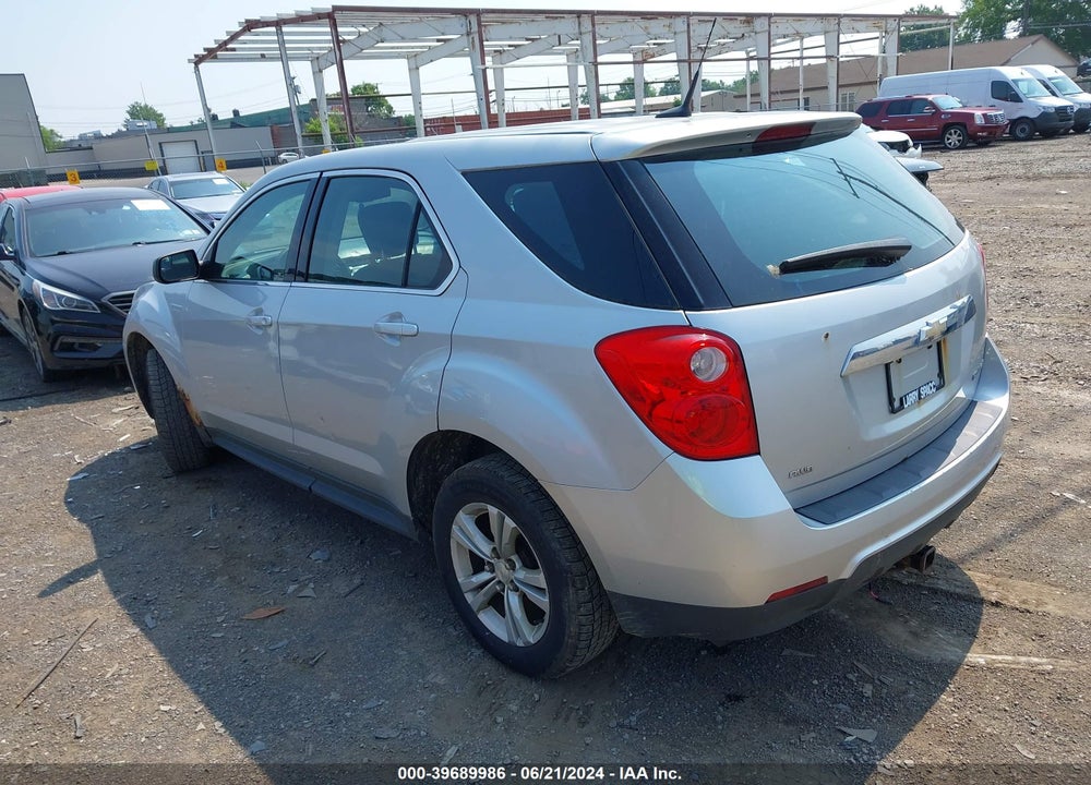 2013 CHEVROLET EQUINOX LS VIN: 2GNFLCEK8D6135633
